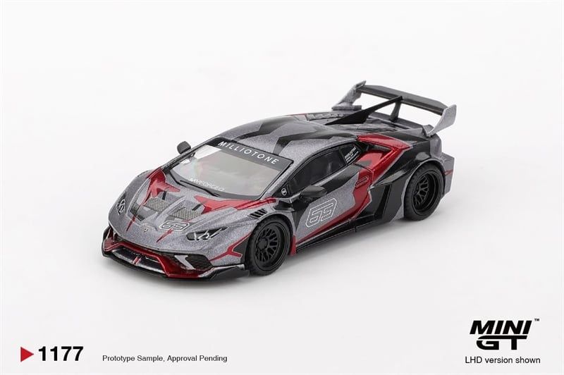  Mô hình xe LB*WORKS Lamborghini Huracán GT RONIN tỉ lệ 1:64 MiniGT MGT01177 