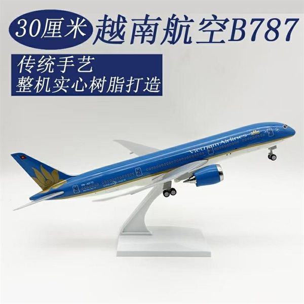 Mô hình máy bay VietNam Airlines Boeing B787 kích thước 30cm MB30037 