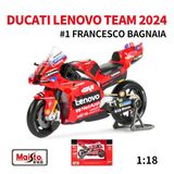  Mô hình xe mô tô GP Ducati Desmosedici Motorbike #1 GP 2024 tỉ lệ 1:18 Maisto MT18052 