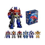  Mô hình lắp ráp phát sáng serries Transformers Shining 1985 Version(SV) 02 (Luminous Eyes & Chest) Blokees 71122 