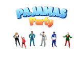  Set mô hình nhân vật figure Pajamas Party kim loại tỉ lệ 1:64 American Diorama AD-2436 