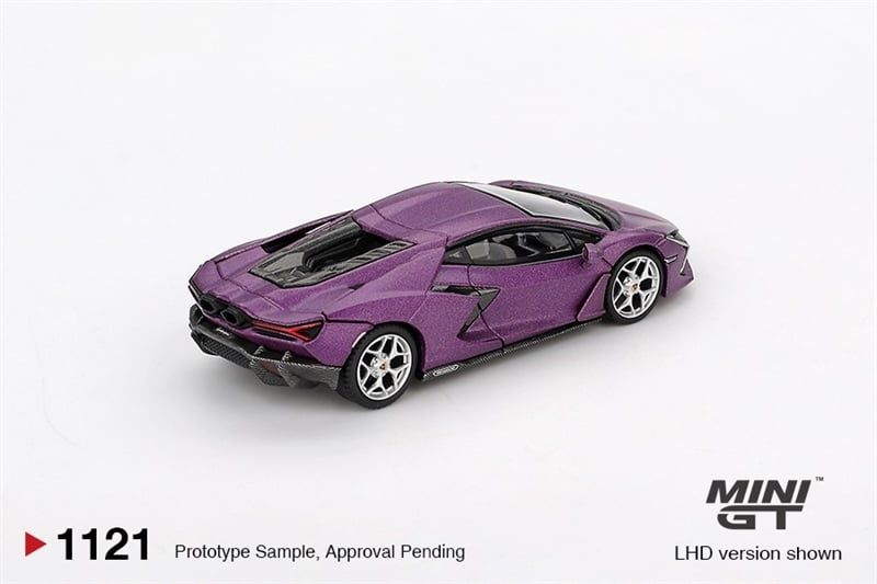  Mô hình xe Lamborghini Revuelto Viola 30th Matte tỉ lệ 1:64 MiniGT MGT01121-CH 