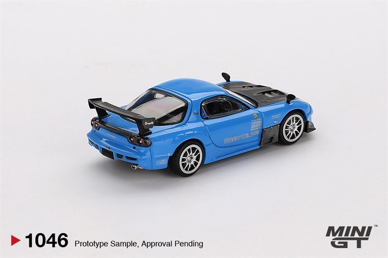  [Hàng loose] Mô hình xe Mazda RX-7 RE-Amemiya 20B NA 3ROTOR-7 “Ama-san Go” tỉ lệ 1:64 MiniGT MGT01046 