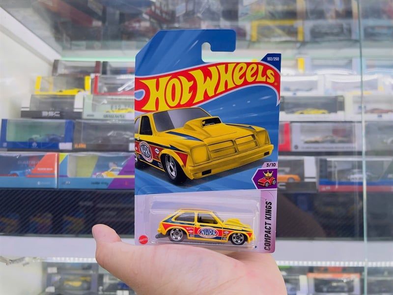  Mô hình xe tải Chevrolet Chevy Chevette '76 Hotwheels kim loại có bản quyền chính hãng tỉ lệ 1:64 C4982-CV 