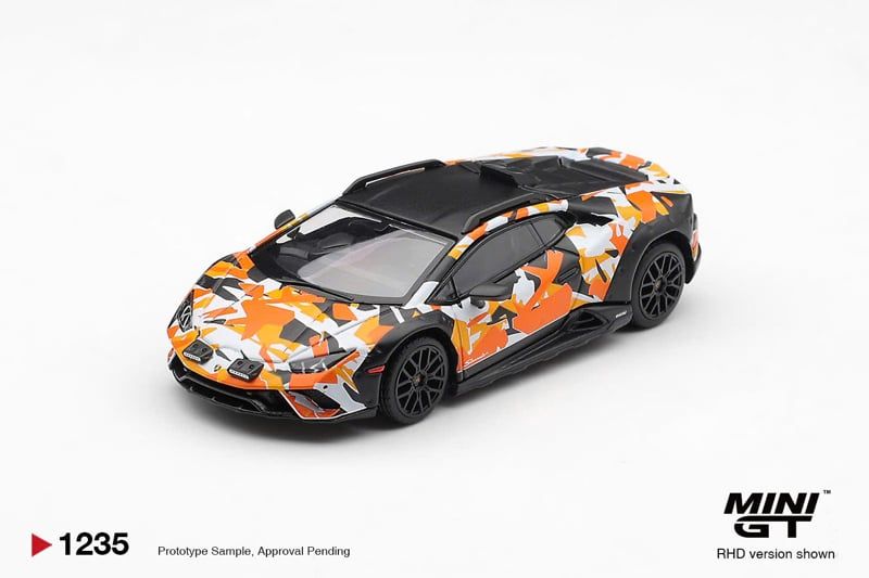  Mô hình xe Lamborghini Huracán Sterrato All Terrarin TERRA tỉ lệ 1:64 MiniGT MGT01235 