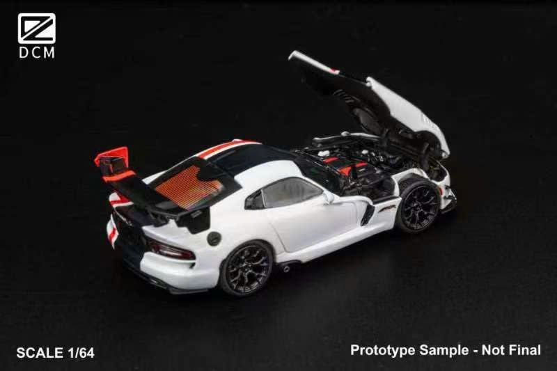  Mô hình xe Dodge Viper ACR Open hood tỉ lệ 1:64 DCM OT64484 