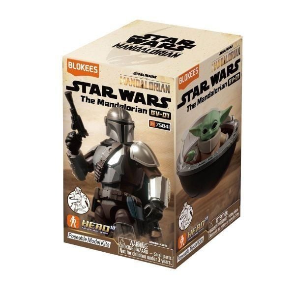  Mô hình Blokees Model Kits - Star War GV01 - The Mandalorian Series 75841 