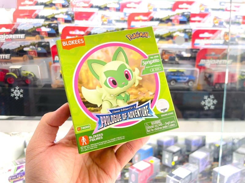  Mô hình lắp ráp Pokemon CV S Prologue of Adventure Sprigatito EP03 Blokees 74003 