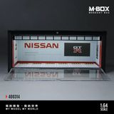  Hộp trưng bày container mô phỏng garage Nissan 30cm × 12.5cm × 13cm tỉ lệ 1:64 MoreArt MB400314 
