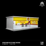  Hộp trưng bày mô phỏng diroram Shell repair workshop Lighting Assembly Scene tỉ lệ 1:64 M-cool MoreArt MO914112 