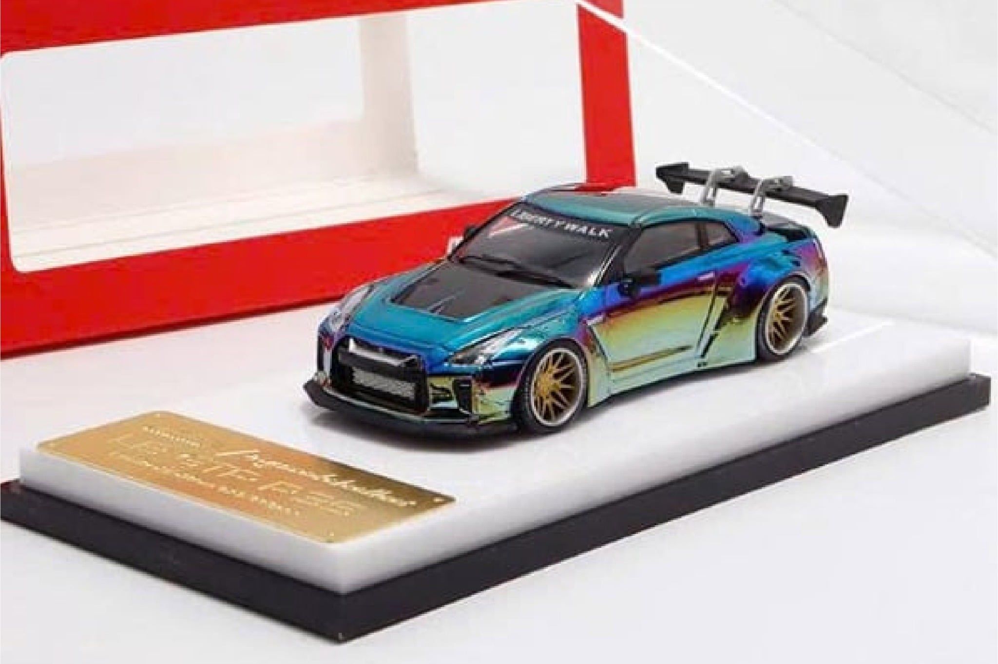  Mô hình xe Nissan GT-RR35LB 1.5 tỉ lệ Mymodelcollect MC640004D 