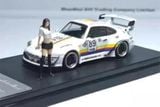  Mô hình xe Porsche RWB993 Apple tỉ lệ 1:64 Mymodelcollect MC640023B 