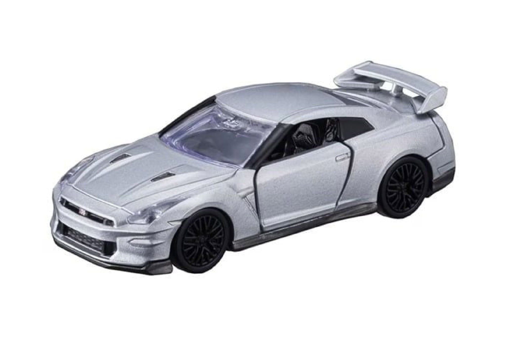  Mô hình xe Nissan GT-R R35 silver 2025 No.49 tỉ lệ 1:64 Tomica Premium 98713 