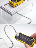  Mô hình xe Mitsubisbi Evo3 Yellow (Lighting Function) tỉ lệ 1:64 Whelart H-0034 