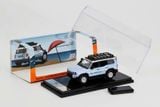  Mô hình xe Toyota Land Cruiser MK5 Prado Light Blue 250 tỉ lệ 1:64 GCD KS-075-581 