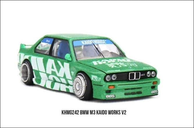  Mô hình xe BMW M3 Kaido Works V2 tỉ lệ 1:64 Kaido House KHMG242 