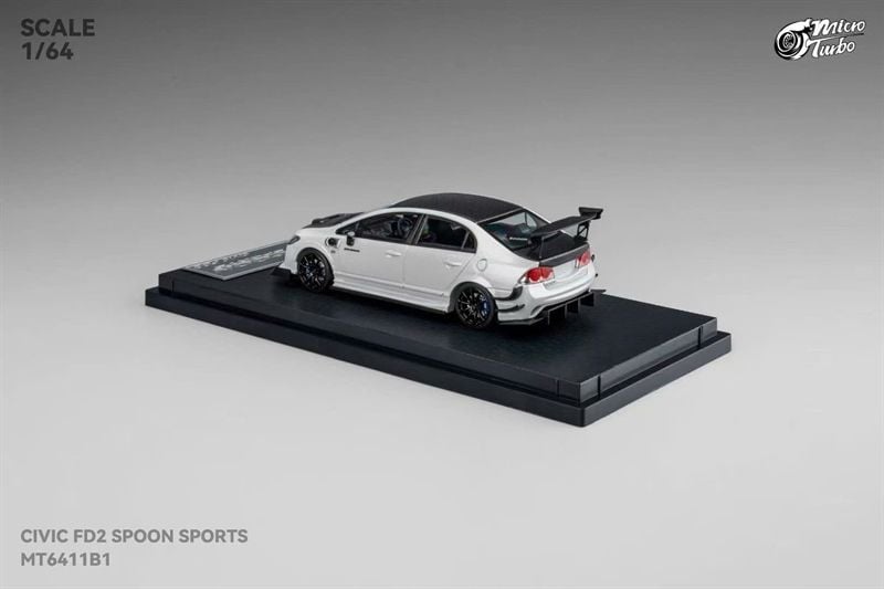  Mô hình xe Honda Civic FD2 Spoon Sport tỉ lệ 1:64 Micro Turbo MT6411B1 