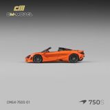  Mô hình xe Mclaren 750S Spider Ember Orange tỉ lệ 1:64 CM Model CM64-750S-01 