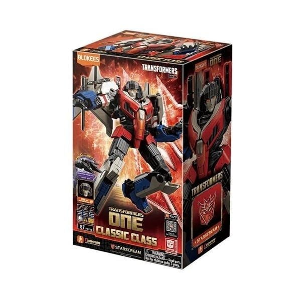  Mô hình Blokees Transformers (Model Kit) - Classic Class(CC) 16-MovieONE Starscream (Luminous Eyes) 71177 