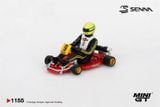  Mô hình xe Formula K #9 - 1981 World Karting Championship MiniGT x Senna tỉ lệ 1:64 MiniGT MGT01155 
