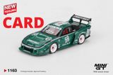  Mô hình xe Nissan LB-Super Silhouette 180SX 2026 TAS bản card tỉ lệ 1:64 MinIiGT MGT01163 