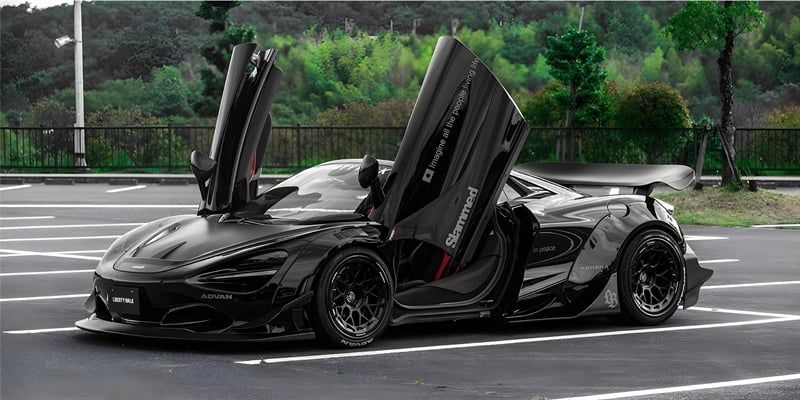  Phụ kiện Thảm lót chống trượt chủ đề siêu xe Mc Laren kích thước 30x60cm Autono1 PT119A 