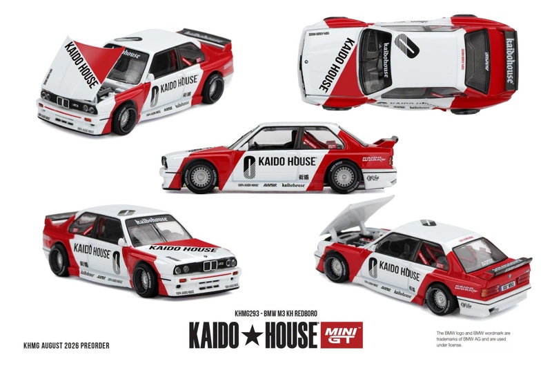  Mô hình xe BMW M3 KH REDBORO tỉ lệ 1:64 Kaido House KHMG293 