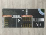  Phụ kiện thảm sa bàn chống trượt mô phỏng diorama bãi đỗ xe/ Parking lot kích thước 90X40cm cho mô hình xe 1:64 Autono1 PT003 
