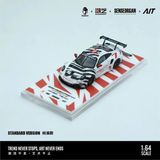  Mô hình xe Porsche 911 CUP Black & White Thorn #7 tỉ lệ 1:64 Modernart x Senseorgan x AIT MD647311 