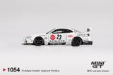  Mô hình xe Nissan LB-Super Silhouette S15 SILVIA ATHLETE bản Card Nhật tỉ lệ 1:64 MiniGT MGT01054 