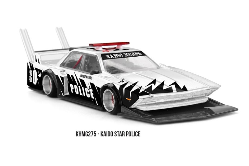  Mô hình xe KAIDO STAR POLICE tỉ lệ 1:64 Kaido House KHMG275 