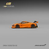  Mô hình xe Mclaren 720SGT3X Papaya orange tỉ lệ 1:64 CM model CM64-720SGT3X-03 