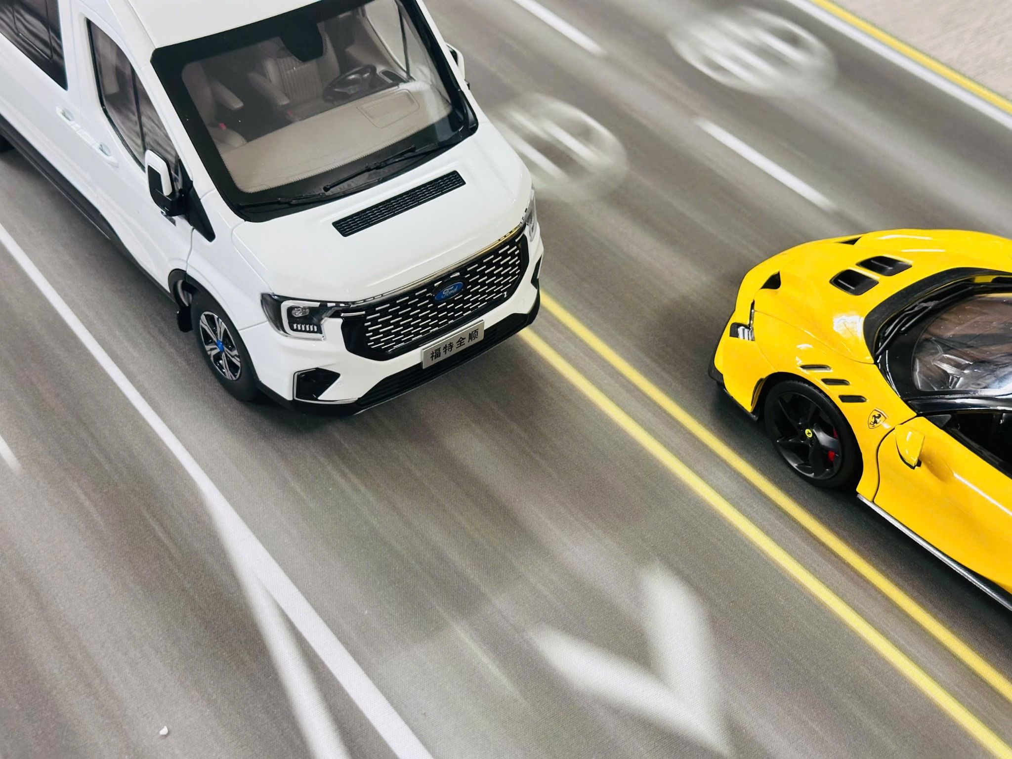  Phụ kiện thảm sa bàn chống trượt mô phỏng diorama cao tốc CT01 kích thước 100x50 cho mô hình xe 1:18 Autono1 PT028 