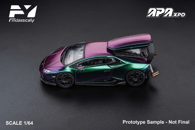  Mô hình xe ô tô Lamborghini Huracan Cartelfunds LP610-4 Twin-Turbo limited 500pcs tỉ lệ 1:64 Findclassically Foshan OT64562 