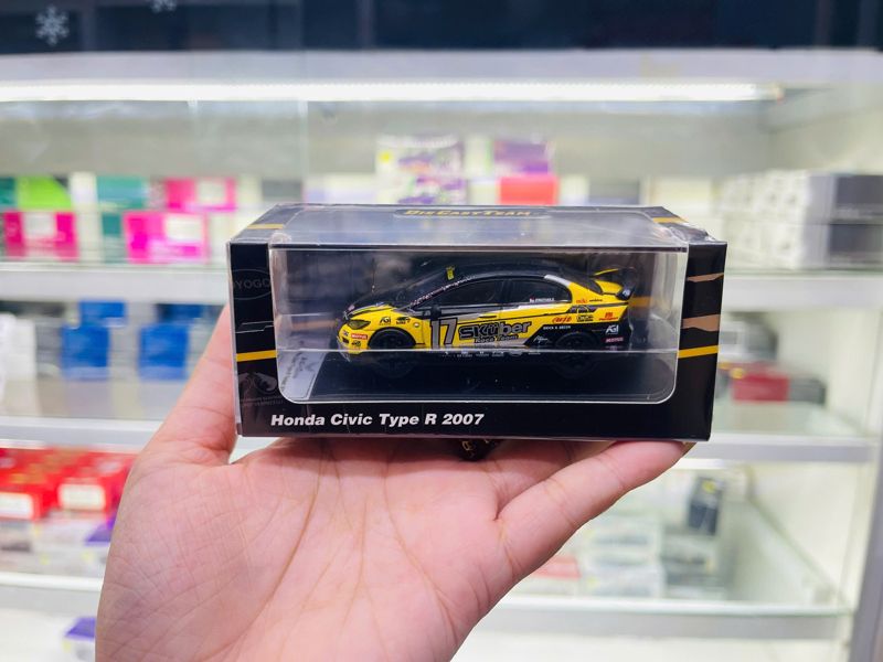  Mô hình xe Honda Civic Type R 2007 Skubar #17 tỉ lệ 1:64 DCT LL-021-333 