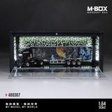  Hộp trưng bày container garage có đèn sao storage scence 30cm x 12.5cm x 13cm cho xe mô hình tỉ lệ 1:64 MoreArt Box MBOX MB400307 