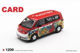  Mô hình xe Volkswagen ID. Buzz Mizu Design bản card tỉ lệ 1:64 MiniGT MGT01209 