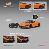  Mô hình xe Mclaren 765LT Papaya orange tỉ lệ 1:64 CM model CM64-765LT-23 