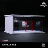  Mô hình trưng bày mô phỏng Car Repair Shop Nissan tỉ lệ 1:64 More Art MO916008 