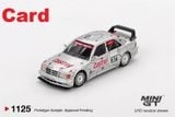  Mô hình xe Mercedes-Benz 190E 2.5-16 Evolution II #37 1995 SE Asia Touring Car Championship tỉ lệ 1:64 MiniGT MGT01125-BL- HaveChase 