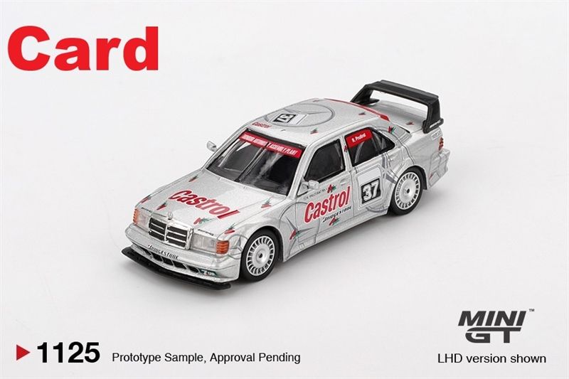  Mô hình xe Mercedes-Benz 190E 2.5-16 Evolution II #37 1995 SE Asia Touring Car Championship tỉ lệ 1:64 MiniGT MGT01125-BL- HaveChase 