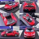  Mô hình xe Ferrari SF90 Novitec limited edition 499pcs tỉ lệ 1:64 Stance Hunter OT64727 