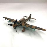  Mô hình máy bay quân sự cánh quạt German Junkers Stuka JU-87 JU87 Bomber tỉ lệ 1:72 NS model MBQS054 