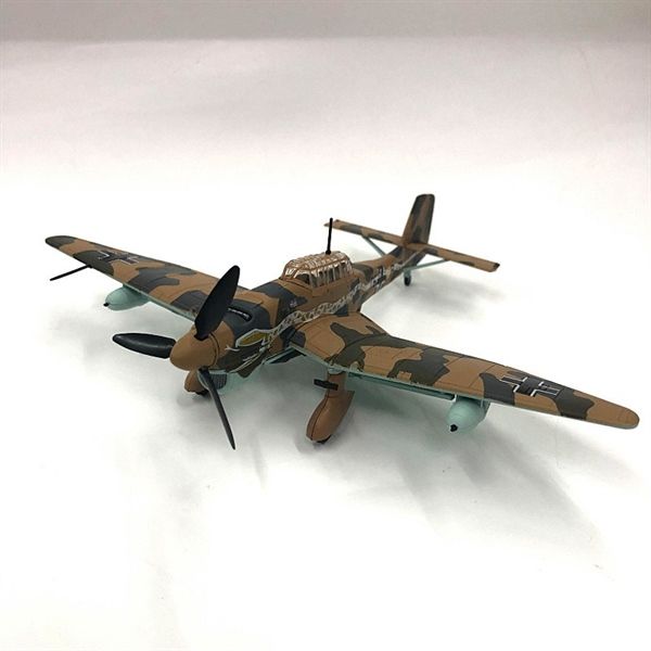  Mô hình máy bay quân sự cánh quạt German Junkers Stuka JU-87 JU87 Bomber tỉ lệ 1:72 NS model MBQS054 