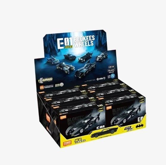 Mô hình BLOKEES Wheels BATMAN E01-Gotham Velocity Blind Box 75680 