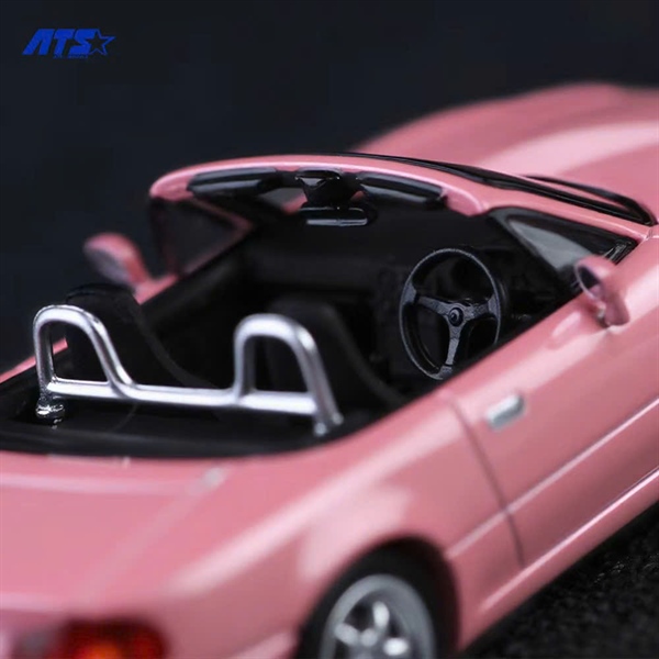  Mô hình xe ô tô Mazda MX-5 mở được mui - nắp đèn mắt tỉ lệ 1:64 ATS (Aitesi) car model ATS88010 