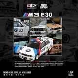  Mô Hình xe BMW E30 M3 DTM Die-Cast Model Car tỉ lệ 1:64 TaoYi MD & trytogarage Collaboration MD647808 