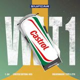  Mô hình xe Volkswagen T1 Castrol 61 Livery Simulated Alloy Car Model tỉ lệ 1:64 Supcar SC SC642951 