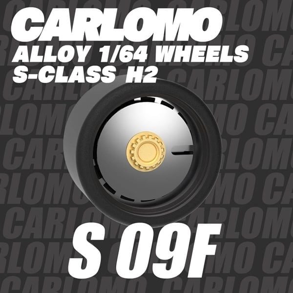  Phụ kiện độ bánh cho xe mô hình Carlomo Wheels S-Class kích thước 9,5mm bằng kim loại tỉ lệ 1:64 Carlomo S0 