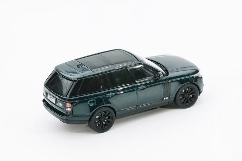 Mô hình xe Land Rover Range rover green tỉ lệ 1:64 GCD x Enchery GE-001-4 